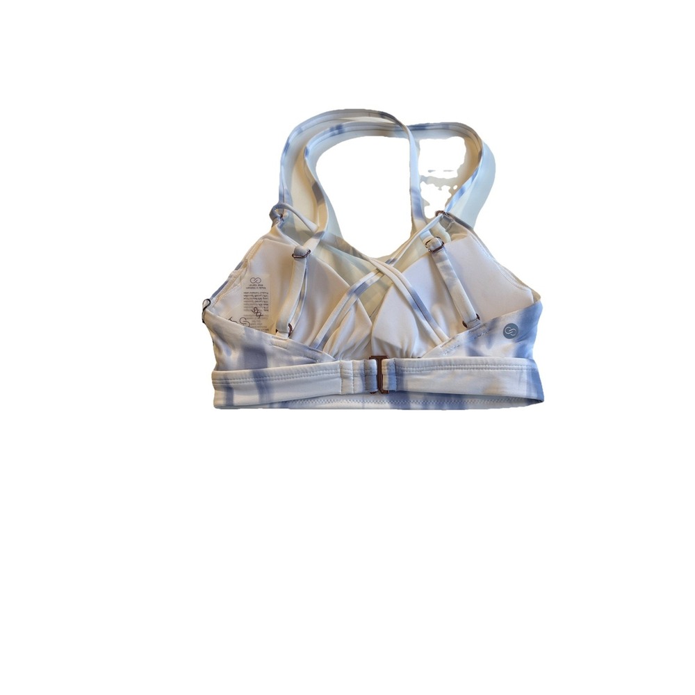 Calia Women's Strappy Racerback Bikini‎ Top Python Peri Dusk - Picture 5 of 5
